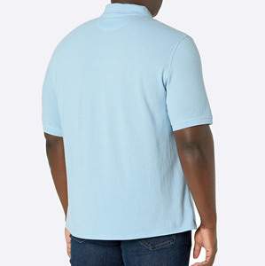 Camisa para Hombre Talla Grande, Mezcla de Poliéster/Algodón, Secado Rápido, Transpirable, Informal, Tela Piqué, Camisa Gulf, KATBROS INDUSTRY - Product Image 6