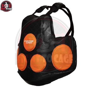 Protection de Poitrine de Boxe Durable et de Haute Qualité FIGHT CAGE GEARS - Matériau PVC, Logo/Couleurs Personnalisables pour Entraînement de Boxe/MMA/Kickboxing - Product Image 5