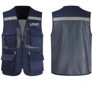 Venta al por mayor de alta visibilidad de la construcción de alta visibilidad reflectante chaqueta de trabajo de seguridad chaqueta de trabajo personalizada - Product Image 2