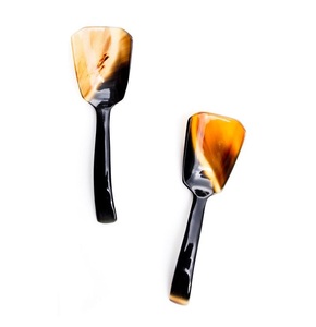 Cubiertos de cuerno de búfalo natural más vendidos, suministros ecológicos para cocina y hotel con diseño de forma personalizada y pulido natural - Product Image 3