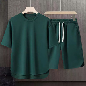 Elegante sudadera de gran tamaño para hombre, Otoño, Polar, ropa de calle para hombre, logotipo personalizado y sudadera de diseño con pantalones cortos con cordón - Product Image 4