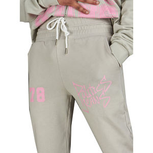 เสื้อผ้าสตรีทแวร์ น้ำหนักเบา พิมพ์ลายได้ตามต้องการ ทรงโอเวอร์ไซส์ ทรงตรง เอวกลาง ด้านหน้าเรียบ ใส่สบาย ระบายอากาศ แห้งเร็ว ผ้าฝ้าย 100% - Product Image 2