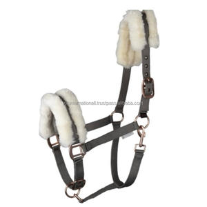 Herrajes de oro rosa de primera calidad, cabestro de nailon ajustable completo en muchos colores y tamaños personalizados, accesorios de caballo de alta calidad - Product Image 4