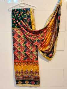 2026 nouveau Design luxe indien Banjara châles femmes vêtements Antique à la main Gotta & miroir travail brodé soie châles adultes - Product Image 4