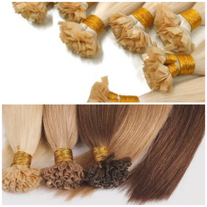 ผมมนุษย์100% ต่อปลายยูสีบลอนด์อ่อนคุณภาพระดับพรีเมียมสำหรับการใช้งานระดับมืออาชีพ - Product Image 3