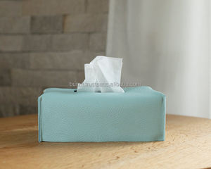 Boîte à mouchoirs en cuir Porte-mouchoirs Serviette Cadeau de mariage Hôtel Restaurant Café LBTC-0044 - Product Image 6