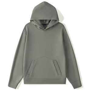 Personnalisé de qualité supérieure 100% coton écologique respirant printemps automne hiver rue Hip Pop style uni pull pour hommes - Product Image 1