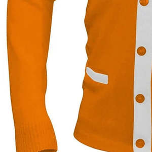 Nuevo Diseño, Suéter Cárdigan Unisex con Cuello en V, Grueso, 100% Algodón, Transpirable, Color y Talla Personalizables, Venta al Por Mayor - Product Image 4