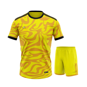 Ensemble de Tenues de Football Personnalisables - 100% Polyester Extensible et Respirant, Sublimation Antibactérienne, Séchage Rapide - Product Image 1
