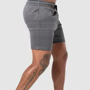 Prix de gros pour extérieur Short de gym décontracté pour homme logo personnalisé Short de gym léger et surdimensionné pour homme - Product Image 3