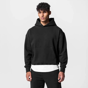 2025 personnalisé Hip Hop tendance Tech polaire costume vêtements de sport survêtement à capuche survêtement hommes coton pantalon décontracté hommes vêtements de sport - Product Image 2