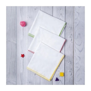 Nombre bordado GOTS certificado orgánico 100% algodón Lino Material tacto suave hermoso bebé Swaddle muselina ropa y mantas - Product Image 4