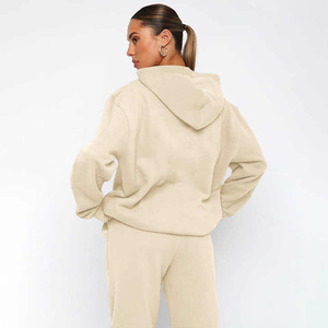 Ensemble de survêtement deux pièces pour femmes à manches longues sweat-shirt élégant et pantalon de survêtement Combo parfait pour les vêtements quotidiens d'entraînement de gymnastique - Product Image 6