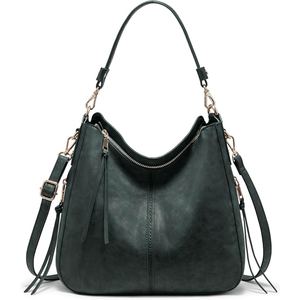 Bolso de Mano de Cuero Vacuno de Lujo para Mujer, Bolso de Hombro de Cuero Genuino Suave - Product Image 1