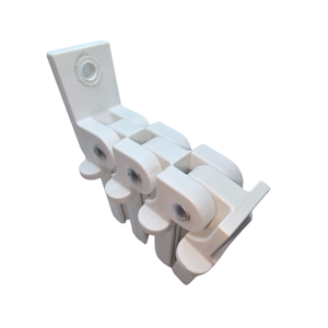 Bisagra redonda de 4 radios blanca hecha en Italia de primera calidad para personalización de toldo retráctil disponible certificada - Product Image 2