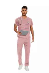 Uniformes de gommage médicaux unisexes Ensembles de gommage d'infirmière Offre Spéciale de haute qualité Hôpital Toutes les couleurs Service OEM Imprimé Utilisation estivale - Product Image 6