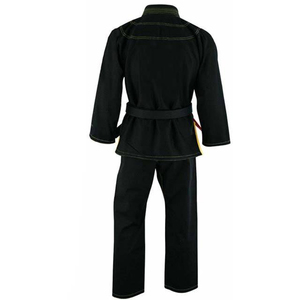 Vente en gros d'usine OEM de tissage de perles blanches Jiu Jitsu Gi brésilien Nouveau coton BJJ Gi Black Jiu Jitsu Gi Arts martiaux pour le Taekwondo - Product Image 4