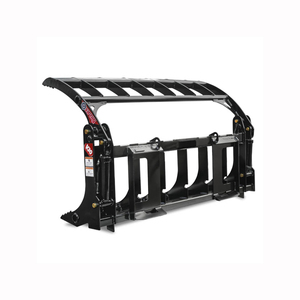 Fixation de racine de grappin de chargeur frontal de tracteur pour l'enlèvement de brosse de manipulation de débris forestiers et la poignée forte de double cylindre - Product Image 6