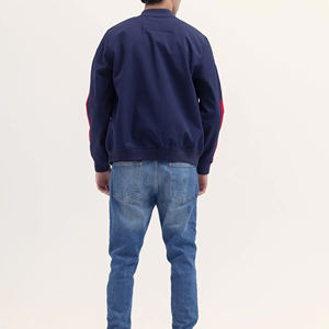 Veste bomber pour homme de haute qualité, service OEM, avec col montant, logo personnalisable, design de veste bomber - Product Image 5