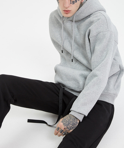 OEM Latest New Style Wholesale Hip Hop <b>Drop</b> Shoulder Oversized Hoodie 100% Cotton Hoodie Heavyweight Thick Cotton Hoodie - Product Image 6