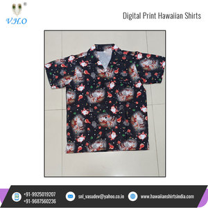 เสื้อฮาวายสำหรับปาร์ตี้ชายหาดของผู้ชาย,เสื้อฮาวายพิมพ์ลายดิจิตอลแขนสั้นใหม่ล่าสุดปี2022 - Product Image 4