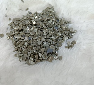 Pierre de pyrite naturelle brute de haute qualité, éclats polis, petites pierres concassées, pierre de guérison Reiki, forme irrégulière, pour la décoration intérieure - Product Image 1