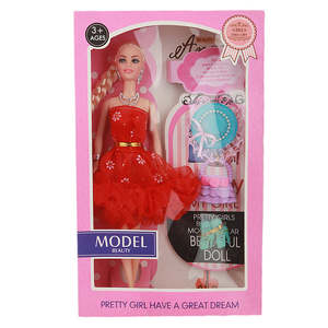 Poupée Mannequin Fille - Rouge - Product Image 4