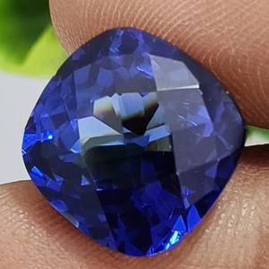 Piedra Preciosa de Corte Cojín de Color Azul, Forma Premium para Joyería, Hecho en China - Product Image 5