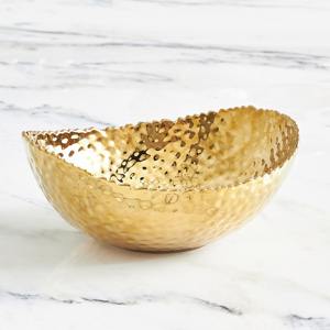 Lot de 3 bols décoratifs bas orchidées finition argentée pièces élégantes parfaites pour la table de bureau à domicile ou la fête d'Inde - Product Image 3