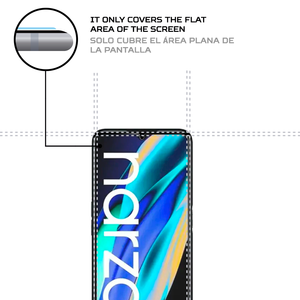ฟิล์มกันกระแทกสำหรับ Realme Narzo 50 5G พร้อมคุณสมบัติป้องกันแรงกระแทก - Product Image 4