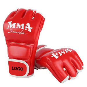 ถุงมือ MMA คุณภาพสูงระดับมืออาชีพ รับทำโลโก้ ขายส่ง ถุงมือหนังสำหรับฝึกซ้อมและต่อสู้ ถุงมือศิลปะการต่อสู้และมวย PU - Product Image 3
