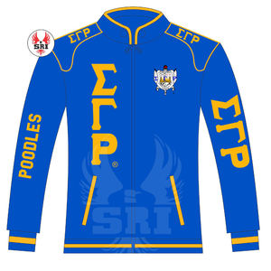 Sigma แกมมา Rho เลตเทอร์แมนแจ็กเก็ตเบสบอลสไตล์วินเทจผ้ากำมะหยี่ปักหนังสำหรับผู้ชายขนาดใหญ่พิเศษตามสั่งสำหรับฤดูหนาว - Product Image 2