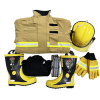 Combinaison de pompier Nomex personnalisée avec logo OEM, équipement de sauvetage d'urgence, vêtements de pompier Nomex, vêtements de lutte contre l'incendie