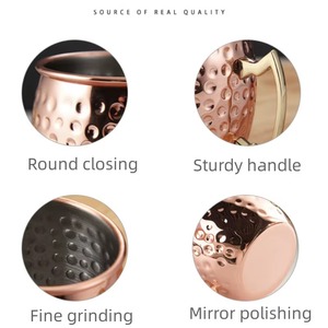 Luxury Handmade Copper <b>Mug</b> With Glossy Finish Perfect For Coffee Lovers And Stylish Home Decor Accent - Product Image 2