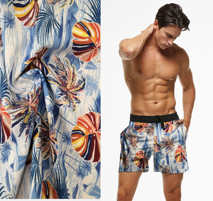 UPF 50 Nhanh Chóng Khô Lướt Trunks Khô Phù Hợp với beachwear Kỹ Thuật Số In Tái Chế Căng Dệt Vải Đồng Bằng Phong Cách Blackout Tính Năng Cho Bé Trai - Product Image 1