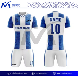 Uniforme de Fútbol Personalizado OEM 100% Poliéster, Ligero, de Manga Corta, Nuevo Diseño, Transpirable, de Secado Rápido, Ropa de Entrenamiento, Camisetas de Fútbol Deportivas - Product Image 2
