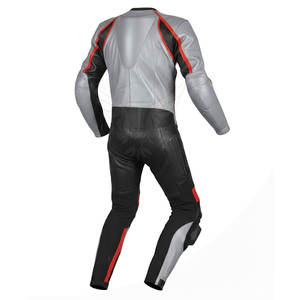Combinaison de moto en cuir légère, coupe-vent, de qualité supérieure, respirante, avec protection intégrée pour une sécurité quotidienne - Product Image 5