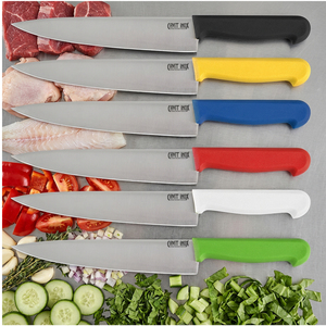 Cuchillo de Chef Amarillo Cavit Inox de 8” con Certificación HACCP - Product Image 2