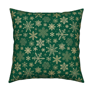 Cojín Decorativo de Nieve Invernal, Cojines Suaves de Algodón para Sofá, Decoración de Hogar de Temporada, Adorno Navideño - Product Image 3