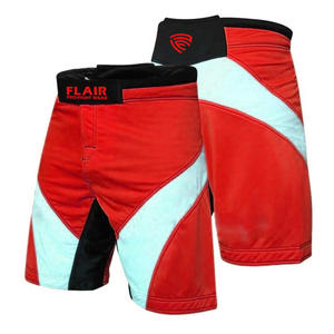 กางเกงขาสั้นซ้อมต่อสู้แบบกำหนดเอง MMA กางเกงขาสั้นฝึกยืดการต่อสู้มวยไทย BJJ Jitsu Jitsu NO GI ออกแบบได้ตามต้องการสำหรับมวยปล้ำศิลปะการต่อสู้ - Product Image 6