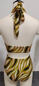 Ensemble de bikini de haute qualité pour femmes Ensemble de design unique pour nageuses avec logo personnalisé - Product Image 3