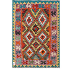 Alfombras Imaco Maimana, Alfombra Kilim Afgana, 143 x 99 cm, Alfombras y Juegos de Alfombras - Product Image 1