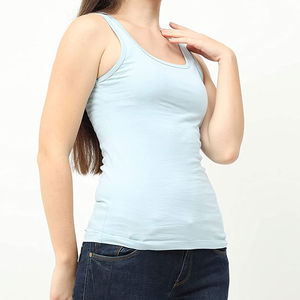 Chaleco Deportivo Sin Mangas para Mujer, Diseño Nuevo y de Alta Calidad, Precio Económico al por Mayor, Camiseta sin Mangas para Mujer en Color Sólido, OEM - Product Image 3