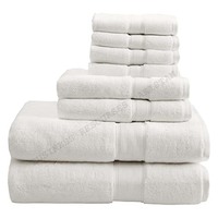2022 100% Cotton Towel Includes Bath Towels, Hand Towels, Washcloths, for Bathroom or Shower