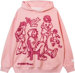 Sudadera con Capucha para Hombre, Sudadera con Capucha y Mascarilla, Sudadera con Bolsillo Canguro y Cordón Ajustable - Product Image 4