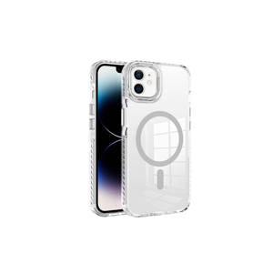 Coque Nana Series MKST pour iPhone 11 compatible MagSafe - PC rigide avec protection Airbag et sangle détachable disponible en gris - Product Image 1