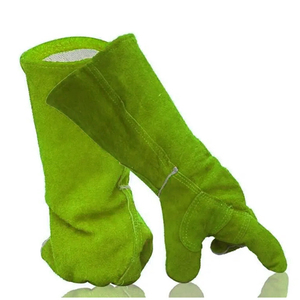 Gants de travail de soudeur de sécurité à la main BBQ résistants à la chaleur et ignifuges sur mesure gants de travail de soudage en cuir de vache robuste - Product Image 5