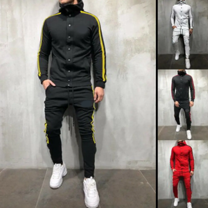 Conjunto Deportivo de Sudadera y Pantalones Deportivos para Hombre de Pakistán, Tejido Transpirable, Conjunto de Manga Larga Adecuado para Actividades Deportivas - Product Image 4