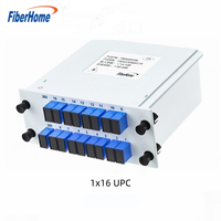 Diskon besar LGX SC APC UPC PLC kotak serat optik Mode tunggal FTTH pemisah optik kaset optimal untuk aplikasi FTTH