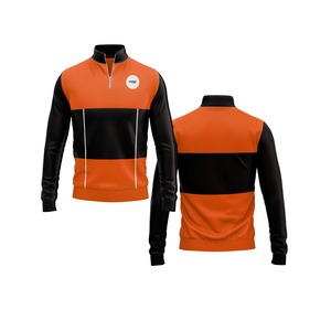 Custom Embroidered <b>Quarter</b> Jacket Men <b>Women</b> Youth Sportswear Quick Dry Team Pullover - Product Image 4